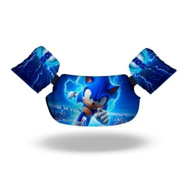 Imagem de Bóia Salva Vidas Infantil Não Fura Colete Estampa Personagens e Desenh