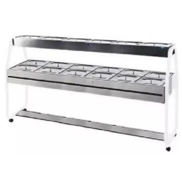Imagem de Self Service Duplo 12 Cubas Desmontado Linha Tradicional SD 12 Ibet, 2