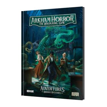 Imagem de Asmodee Arkham Horror The Roleplaying Game Asmodee Arkham Mysteries Adventure Book - Três cenários independentes, RPG imersivo para crianças e adultos, maiores de 14 anos, 2 a 6 jogadores, 1+ hora de