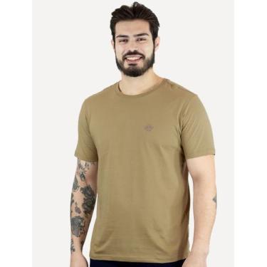 Imagem de Camiseta John John Masculina Rubber Key Transfer Cáqui, M/M