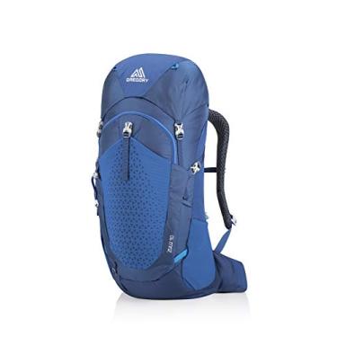 Imagem de Gregory Mountain Products Mochila masculina para caminhada Zulu 40 litros, azul império, média/grande