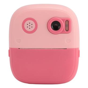 Imagem de Generic Câmara de Impressão Instantânea, Câmara de Impressão de 2,4 Polegadas, Brinquedo, Tela Digital HD, Zoom Digital 8x, 1080p Com Jogos de Quebra -cabeça de (Rosa)