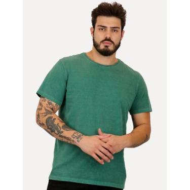 Imagem de Camiseta Reserva Masculina Lisa Back Woodpecker Verde Escuro, XL/GG