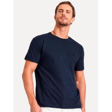 Imagem de Camiseta Reserva Masculina Regular Paris Azul Marinho, XL/GG