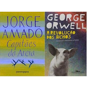 Imagem de Kit 2 livros capitaes de areia + revolução dos bichos