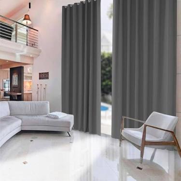 Imagem de Cortina Premium Blakout 5,40 x 5,00 Pé Direito Alto (Chumbo)