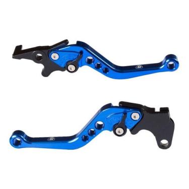 Imagem de Manete Esportivo Titan 150 RT PARTS, Azul