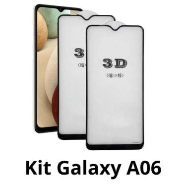 Imagem de 2UN Película 3D de Vidro para Samsung Galaxy A06 - NoBrand