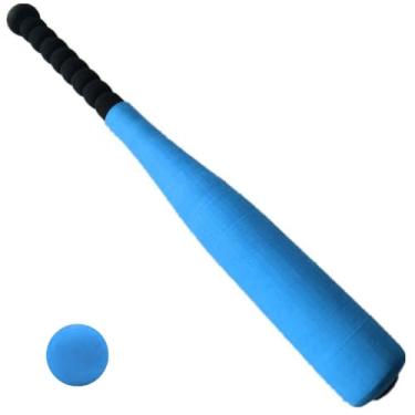 Imagem de Taco de beisebol, taco de beisebol de espuma EVA macia de 53 cm com alça antiderrapante, conjunto educacional com bola e conjunto de bola para presentes infantis.