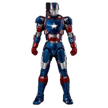 Imagem de ThreeZero Marvel Studios The Infinity Saga: Iron Patriot escala 1:12 boneco colecionável DLX, multicolorido, 3Z02570W0