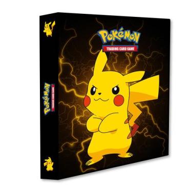Imagem de Álbum Pasta Fichário Pokemon Pikachu Reforçado Capa Dura Reforçado par