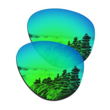 Imagem de SmartVLT Lentes de reposição unissex verde esmeralda para óculos de sol Ray-Ban Aviator RB3025 55 mm