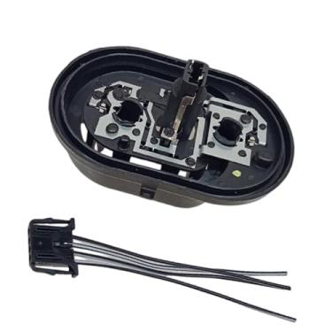 Imagem de Riloer Placa conector de luz traseira, 1 pacote com suporte de lâmpada de circuito de lanterna traseira com arnês, compatível com VW Tiguan 5N 2008-2012 5ND945257, 5ND945258 (esquerda)