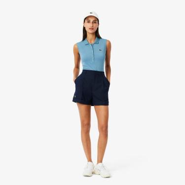 Imagem de Bermuda Lacoste Elástica Ultra Dry Para Golfe Feminina-Feminino