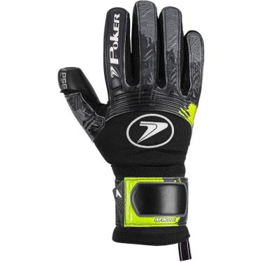 Imagem de Luva Goleiro Futebol de Campo Treino Jogo Profissional Infinity II Poker 01133