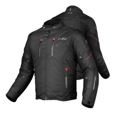 Imagem de Jaqueta X11 Iron 3 Masculina Impermeável Motociclista Bolso Com MP3 Sy