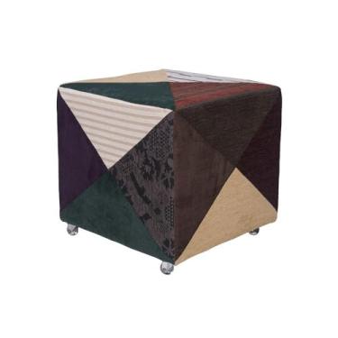 Imagem de Puff Herval Mh 3722, Patchwork
