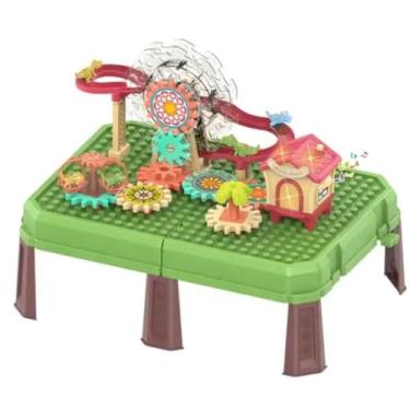 Imagem de Brinquedo Escorregador e Roda Gigante Dinossauro Park Adventure, Elétrico, Brinquedo de Construir