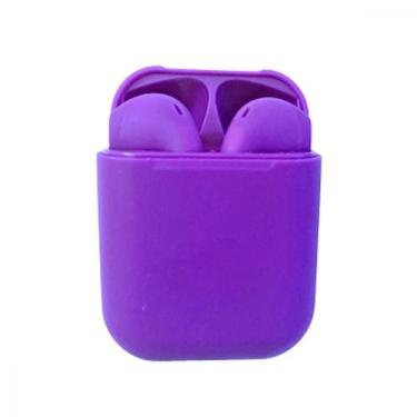 Imagem de Fone De Ouvido Bluetooth 5.0 I12 Tws Macarons Cores Sem Fio i12 Color 