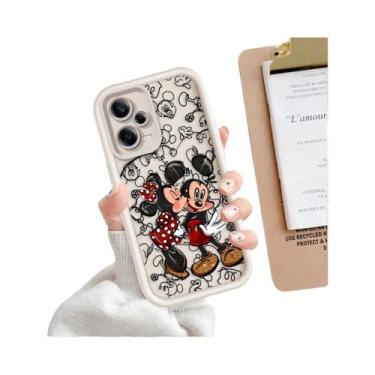 Imagem de Capa Macia Mickey e Minnie Disney para Xiaomi Redmi Note 12/11/10/9/8/