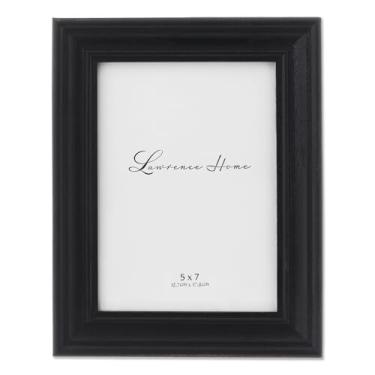 Imagem de Lawrence Frames Moldura Durham de madeira preta envelhecida 12,5 x 17,8 cm