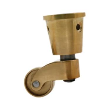 Imagem de Milageto Rodízio Giratório Resistente, Roda de Bronze para Móveis, Cadeira de Mesa Sólida, Rolamento Silencioso de Metal, Pianos, Sofás, Estilo a