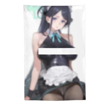 Imagem de LIEGBMEU Sexy Bikini Hot Anime Girl Tapeçaria 152.4 cm x 228.6 cm Interior Exterior Wall Quilt Art Decoração de Tapeçaria Caprichosa, AE06