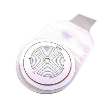 Imagem de Bolsa De Colostomia Pós Cirurgia 64mm Casex Transparente - 01 Unidade