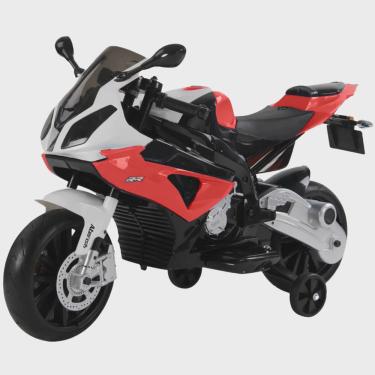Imagem de Mini Moto Elétrica Triciclo Criança Infantil Bateria 12V Bmw S1000 rr Luz Som Importway Bw-179