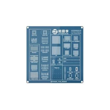 Imagem de DIYPHONE JT-6 Placa de prática de chip BGA, placa PCB de teste de solda para chip/jumper/PCB conector base desmontagem e montagem modelo de treinamento de solda