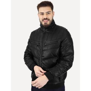 Imagem de Jaqueta Victory Eagle PU Leather Bomber Zip Masculina-Masculino