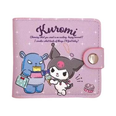 Imagem de Kawaii Hello Kitty Cinnamoroll My Melody Kuromi Sanrio Pu Porta-moedas
