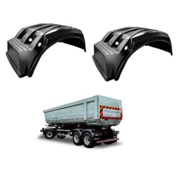 Imagem de Par Paralama Carreta Librelato - Rodoplast