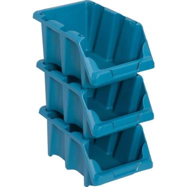 Imagem de Gaveteiro Plástico Número 5 Azul Vonder
