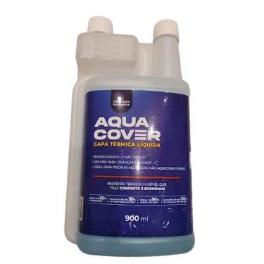 Imagem de Aqua Cover 900ml Capa Térmica Líquida Para Piscina  Economia e Proteçã