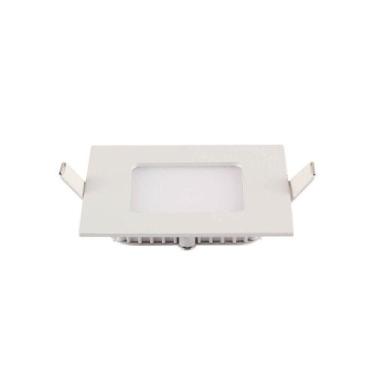 Imagem de Painel De Led Quadrado Embutir 6w Bivolt Blumenau 6500k Luz Fria - BLU