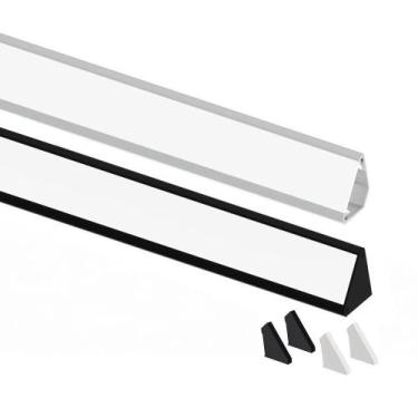 Imagem de Perfil De Sobrepor Taschibra Fita De Led Spire L30 Branco Com 1 Metro