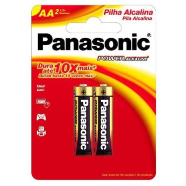 Imagem de Pilha Alcalina Aa Com 2 Lr6xab-2b192 - PANASONIC