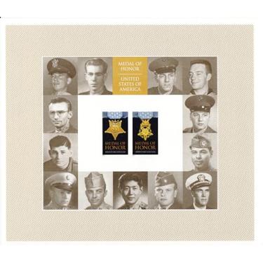 Imagem de United States Postal Service Carimbos postais Prestige Folio First Class para Medal of Honor Korean War