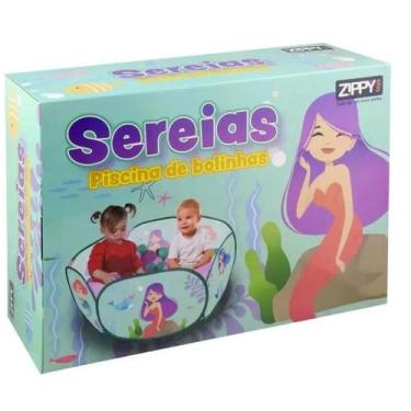 Imagem de Piscina de Bolinhas Infantil Cestinha Menino Menina Mickey Minnie - Zi