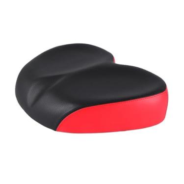Imagem de Zxpjkyu Assento de Bicicleta Selim de Bicicleta Confortável para Bicicletas de Estrada E Montanha Amortecimento Elegante, Vermelho, Tamanho real