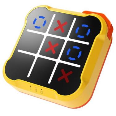 Imagem de Consola de jogos Tic Tac Toe VISREFUR 3 em 1 para crianças e adultos