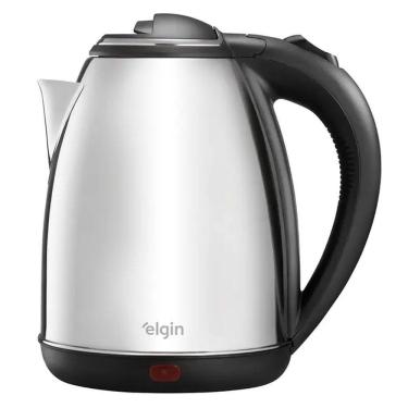 Imagem de Chaleira Elétrica Elgin 42CHA1 1,8L sem Fio com Desligamento Automático Inox
