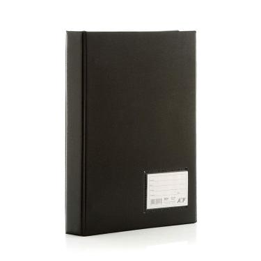 Imagem de Pasta Catálogo 0,12 micros 4 parafusos Courvin Liso com 50 Envelopes ACP Preto