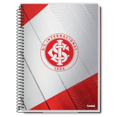 Imagem de Caderno Universitário Capa Dura Espiral 1 Matéria 80 Folhas Internacional - Cert. FSC