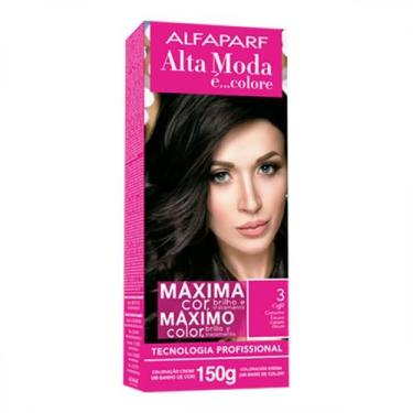 Imagem de Tintura Colore 3 Café Castanho Escuro Alfaparf Alta Moda - Altamoda