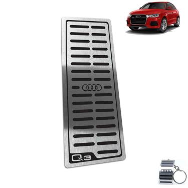 Imagem de Descanso De Pé Aço Inox Audi Q3 2012 A 2019 Preto