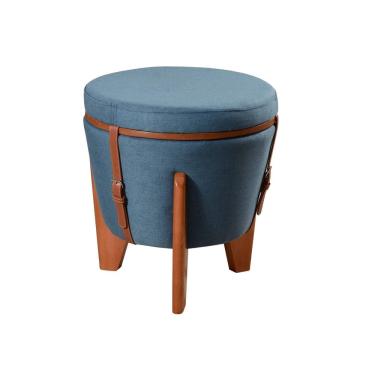 Imagem de Puff decorativo baú flex tampo para mesa centro zeus