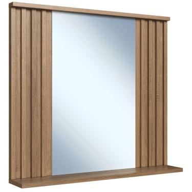 Imagem de Espelheira Ripada Com Prateleira 70 cm ES1000 Mell FAEM