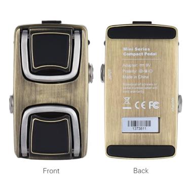 Imagem de Mingzhe O Wahter Wah Guitar Efeito Pedal Sensing Switch Switch Metal Shell for Guitar Players Music Lovers